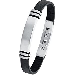 s.Oliver Identity bracelet Men Arm jewelry, 20+1,5 cm, Black, Comes in jewelry gift box, 2018703 s.Oliver Identity bracelet Men Arm jewelry, 20+1,5 cm, Black, Comes in jewelry gift box, 2018703