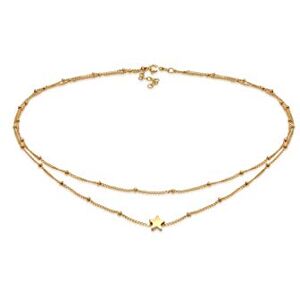 Elli Women's Choker Necklace Ball Layer Star Pendant in 925 Sterling Silver, 360, Sterling Silver, None Elli Women's Choker Necklace Ball Layer Star Pendant in 925 Sterling Silver, 360, Sterling Silver, None