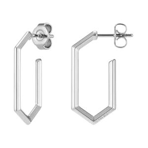 Olivia Burton Women's EVER STACKED Collection Geometric Hoop Earrings in Stainless Steel 24100292 Olivia Burton Women's EVER STACKED Collection Geometric Hoop Earrings in Stainless Steel 24100292