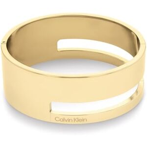 Calvin Klein Women's GEOMETRIC Bangle Bracelet in Yellow Gold 35000673 Calvin Klein Women's GEOMETRIC Bangle Bracelet in Yellow Gold 35000673