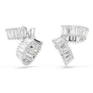 Swarovski Ariana Grande x ear cuffs, Baguette cut, White, Rhodium plated Swarovski Ariana Grande x ear cuffs, Baguette cut, White, Rhodium plated