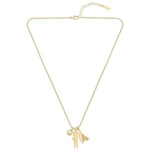 Lacoste For Men and Women UMPIRE Collection Pendant Necklace with Different Charms in Yellow Gold 2040454 Lacoste For Men and Women UMPIRE Collection Pendant Necklace with Different Charms in Yellow Gold 2040454