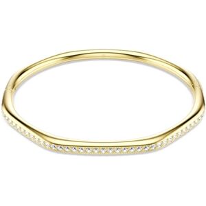 Swarovski Dextera Octagon Bangle, Silver tone, Gold shiny Swarovski Dextera Octagon Bangle, Silver tone, Gold shiny