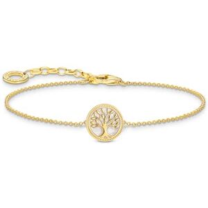 Thomas Sabo Tree-of-Love Charm Bracelet in Gold-Plated Silver A2160-427-39, Eine Grösse, Sterling Silver, No Gemstone, Eine Grösse, Sterling Silver, No Gemstone Thomas Sabo Tree-of-Love Charm Bracelet in Gold-Plated Silver A2160-427-39, Eine Grösse, Sterling Silver, No Gemstone, Eine Grösse, Sterling Silver, No Gemstone