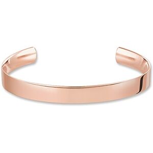 Thomas Sabo Women's Bangle Love Cuff Silver 8.8 cm – AR088 415 – 12 Gold Plated – L Thomas Sabo Women's Bangle Love Cuff Silver 8.8 cm – AR088 415 – 12 Gold Plated – L