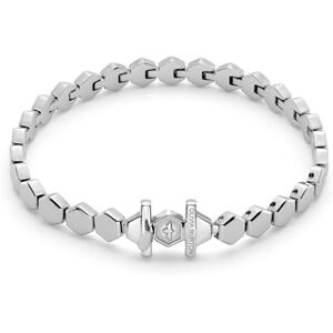 Olivia Burton Women's PETITE HONEYCOMB Collection Bracelet in Stainless Steel with Hexagonal Charms 24100299 Olivia Burton Women's PETITE HONEYCOMB Collection Bracelet in Stainless Steel with Hexagonal Charms 24100299