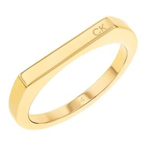 Calvin Klein Women's FACETED Collection Ring in Yellow Gold 35000188D Calvin Klein Women's FACETED Collection Ring in Yellow Gold 35000188D