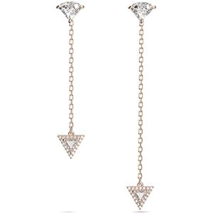 Swarovski Ortyx Drop Earrings, Triangular Cut White Crystals in a Rhodium Plated Setting, from the Millenia Collection Swarovski Ortyx Drop Earrings, Triangular Cut White Crystals in a Rhodium Plated Setting, from the Millenia Collection