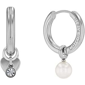 Calvin Klein Women's HUGGIE GIFT SET Collection Hoop Earrings in Stainless Steel with Charms 35700001 Calvin Klein Women's HUGGIE GIFT SET Collection Hoop Earrings in Stainless Steel with Charms 35700001