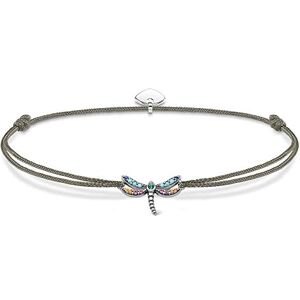 Thomas Sabo Women Bracelet Little Secret colourful Dragonfly 925 Sterling Silver LS073-298-7-L20v Thomas Sabo Women Bracelet Little Secret colourful Dragonfly 925 Sterling Silver LS073-298-7-L20v