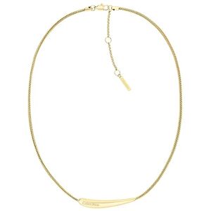 Calvin Klein Women's ELONGATED DROPS Collection Pendant Necklace in Yellow Gold 35000339 Calvin Klein Women's ELONGATED DROPS Collection Pendant Necklace in Yellow Gold 35000339