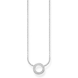 Thomas Sabo Women Necklace Circle Small 925 Sterling Silver KE1650-051-14-L45V Thomas Sabo Women Necklace Circle Small 925 Sterling Silver KE1650-051-14-L45V