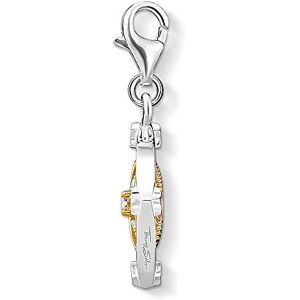 Thomas Sabo Women Charm Pendant Moon & Star moveable 925 Sterling Silver 1815-414-7 Thomas Sabo Women Charm Pendant Moon & Star moveable 925 Sterling Silver 1815-414-7