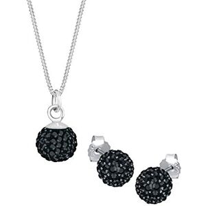 Elli Jewelry Set 925 Sterling Silver Crystal Ball Elli Jewelry Set 925 Sterling Silver Crystal Ball