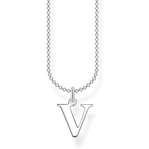 Thomas Sabo letter U necklace, gold-plated silver, KE2030-413-39 Thomas Sabo letter U necklace, gold-plated silver, KE2030-413-39