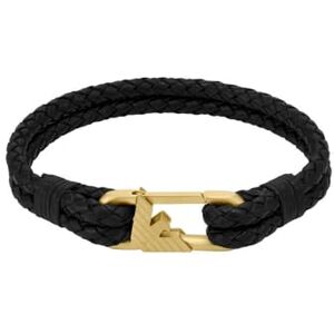 Emporio Armani Men's Stainless steel or Leather with link closure bracelet Emporio Armani Men's Stainless steel or Leather with link closure bracelet