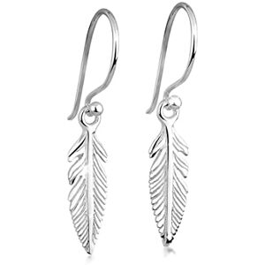 Elli Earrings Women Filigree Feather Boho Festival 925 Sterling Silver Elli Earrings Women Filigree Feather Boho Festival 925 Sterling Silver