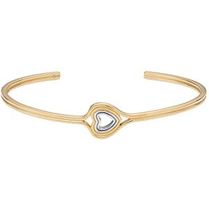 Skagen Women's Stainless Steel and Semi precious with Cuff Bangle bracelet, Golden Yellow Skagen Women's Stainless Steel and Semi precious with Cuff Bangle bracelet, Golden Yellow