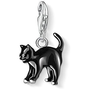 Thomas Sabo Women Charm Pendant Cat Charm Club 925 Sterling Silver 0701-007-11 Thomas Sabo Women Charm Pendant Cat Charm Club 925 Sterling Silver 0701-007-11