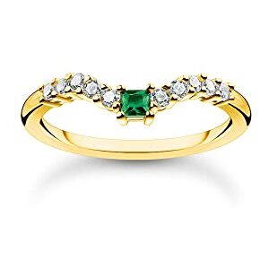 Thomas Sabo ring gold plated silver TR2398-971-7-54 Thomas Sabo ring gold plated silver TR2398-971-7-54