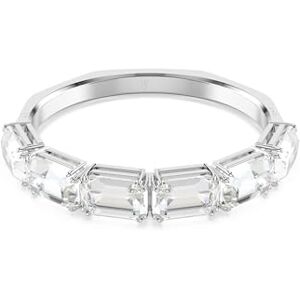 Swarovski Millenia Bangle Bracelet, Clear Octagon-Cut Crystals in a Rhodium-Finished Setting, Size M, Part of the Millenia Collection Swarovski Millenia Bangle Bracelet, Clear Octagon-Cut Crystals in a Rhodium-Finished Setting, Size M, Part of the Millenia Collection