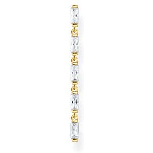 Thomas Sabo single earring white stones gold-plated silver H2184-414-14 Thomas Sabo single earring white stones gold-plated silver H2184-414-14