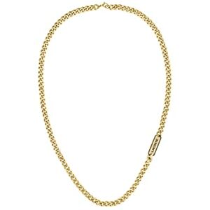 Lacoste Men's DISTRICT Collection Chain Necklace in Yellow Gold 2040209 Lacoste Men's DISTRICT Collection Chain Necklace in Yellow Gold 2040209