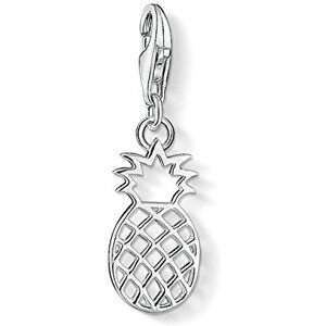 Thomas Sabo Women Charm Pendant Pineapple Charm Club 925 Sterling Silver 1438-001-21 Thomas Sabo Women Charm Pendant Pineapple Charm Club 925 Sterling Silver 1438-001-21