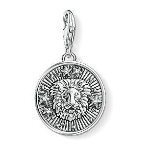 Thomas Sabo Women Charm Pendant Zodiac Sign Leo Charm Club 925 Sterling Silver 1644-643-21 Thomas Sabo Women Charm Pendant Zodiac Sign Leo Charm Club 925 Sterling Silver 1644-643-21