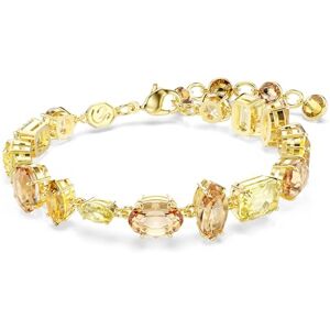 Swarovski Gema Soft Bracelet, Silver tone, Gold shiny Swarovski Gema Soft Bracelet, Silver tone, Gold shiny