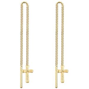 Elli Women's 925 Sterling Silver Xilion Cut Earrings Elli Women's 925 Sterling Silver Xilion Cut Earrings