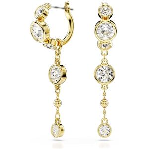Swarovski Imber drop earrings, Round cut, White, Mixed metal finish Swarovski Imber drop earrings, Round cut, White, Mixed metal finish