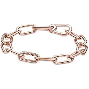 PANDORA ME Link Chain Bracelet In 14K Rose Gold-Plated For Medallion Charms, Size 23, No Box PANDORA ME Link Chain Bracelet In 14K Rose Gold-Plated For Medallion Charms, Size 23, No Box