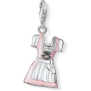 Thomas Sabo Charm with clasp Woman silver 0546-007-9, Enamel Thomas Sabo Charm with clasp Woman silver 0546-007-9, Enamel