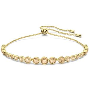 Swarovski Imber Emily bracelet, Mixed round cuts, Gold tone, Gold-tone plated Swarovski Imber Emily bracelet, Mixed round cuts, Gold tone, Gold-tone plated