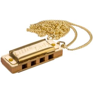 Hohner Little Lady Gold Plated with Necklace M110 Hohner Little Lady Gold Plated with Necklace M110