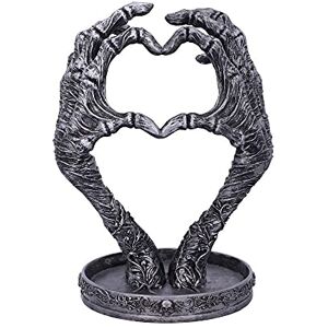 Nemesis Now Gothic Mummified Love Heart Hands Jewellery Dish Holder, Silver, 22cm Nemesis Now Gothic Mummified Love Heart Hands Jewellery Dish Holder, Silver, 22cm