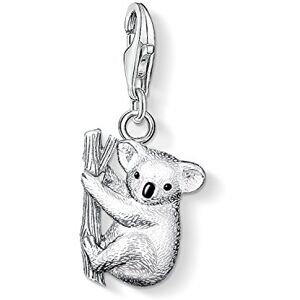 Thomas Sabo Women Charm Pendant Koala Charm Club 925 Sterling Silver 0643-007-12 Thomas Sabo Women Charm Pendant Koala Charm Club 925 Sterling Silver 0643-007-12