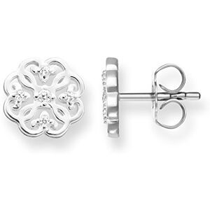 Thomas Sabo Women Stud Earrings White Zirconia 925 Sterling Silver H1881-051-14 Thomas Sabo Women Stud Earrings White Zirconia 925 Sterling Silver H1881-051-14