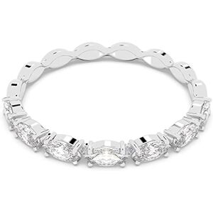 Swarovski Vittore ring, Marquise cut, White, Rhodium plated, 52 Swarovski Vittore ring, Marquise cut, White, Rhodium plated, 52