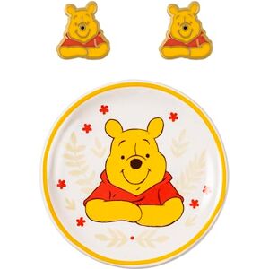 Disney Winnie The Pooh Earrings and Trinket Tray Jewelry Dish Gift Set for Girls SF00676L.PH Disney Winnie The Pooh Earrings and Trinket Tray Jewelry Dish Gift Set for Girls SF00676L.PH