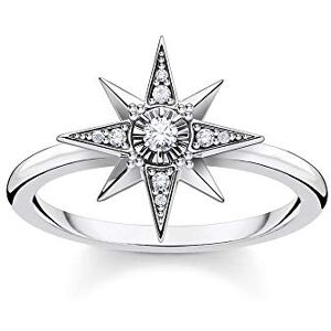 Thomas Sabo Ring Star 925 Sterling Silver TR2299, Ringgröße 58, Precious metal, Cubic Zirconia Thomas Sabo Ring Star 925 Sterling Silver TR2299, Ringgröße 58, Precious metal, Cubic Zirconia