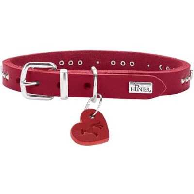 Dog Brand AALBORG HEARTS Soft Leather Collar - Dog Collar Dog Brand AALBORG HEARTS Soft Leather Collar - Dog Collar