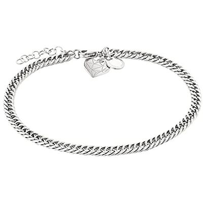 LIEBESKIND Anklet, 25 cm, Stainless Steel, No Gemstone LIEBESKIND Anklet, 25 cm, Stainless Steel, No Gemstone
