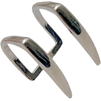 JTQYFI Trendy Hip-hop Snake Fang Lip Accessory Copper Body Jewelry Accessory Perfect for Concerts and Outings Punk Fashion Lip Clip JTQYFI Trendy Hip-hop Snake Fang Lip Accessory Copper Body Jewelry Accessory Perfect for Concerts and Outings Punk Fashion Lip Clip