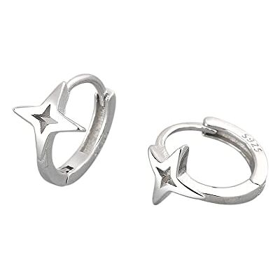 MIEstore Sterling Silver Crystal drop Earrings. Made with sparkling Moonlight crystal stones in a silver channel setting MIEstore Sterling Silver Crystal drop Earrings. Made with sparkling Moonlight crystal stones in a silver channel setting