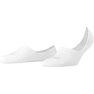 FALKE Women's Invisible Step High Cut W In Cotton No-Show Plain 1 Pair Liner Socks, White 2000, 5.5-6.5 FALKE Women's Invisible Step High Cut W In Cotton No-Show Plain 1 Pair Liner Socks, White 2000, 5.5-6.5