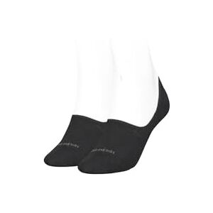 Calvin Klein womens Cotton Logo Women's No Show Socks 2 pack Footie, Black, 39/42 Calvin Klein womens Cotton Logo Women's No Show Socks 2 pack Footie, Black, 39/42