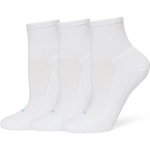 HUE Women's Air Sport 3 Pair Pack Mini Crew Socks Casual, White, One Size (Pack of 3) HUE Women's Air Sport 3 Pair Pack Mini Crew Socks Casual, White, One Size (Pack of 3)