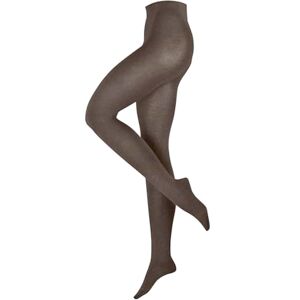 ESPRIT Women's Plain W Ti Cotton Wool Thick Plain 1 Pair Tights, Brown Chocolate 5004, M ESPRIT Women's Plain W Ti Cotton Wool Thick Plain 1 Pair Tights, Brown Chocolate 5004, M
